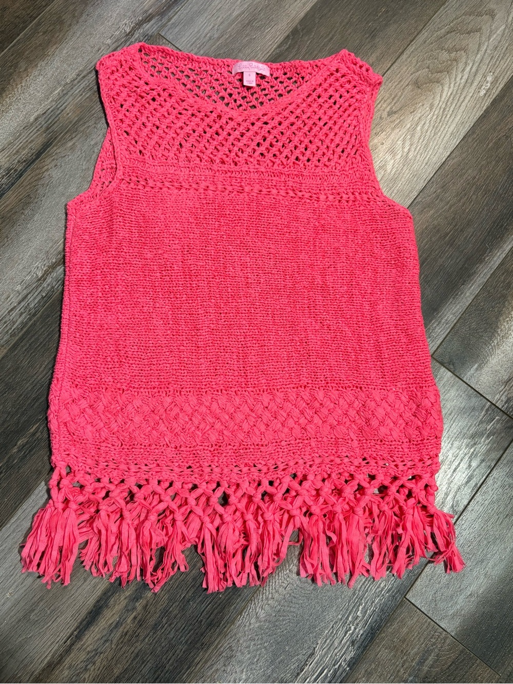 Lilly Pulitzer Limon sleeveless sweater tank top S